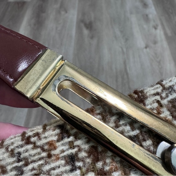 Vintage Brown Pattern Woven Purse Hand Bag Clutch - Picture 8 of 8